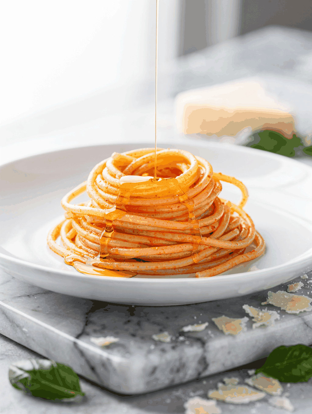 Quick garlic and herb pasta dish